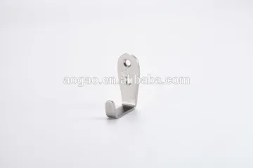 stainless steel toilet partition robe hook