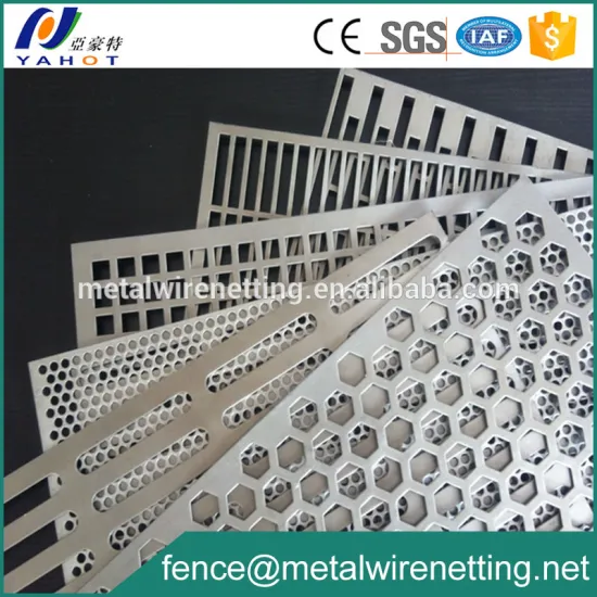 Punching Mesh Decorative Perforated Metal Mesh Sheet Panel