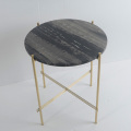 metal home furniture round stainless steel side table