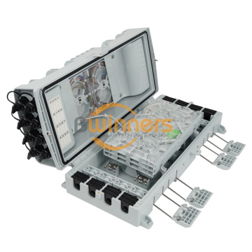 8 ports SC Connecteur imperméable Splice Fiber Optic Close White