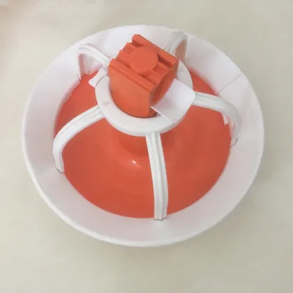 Duck Goose Automatic Feeding Pan for Poultry Duck House