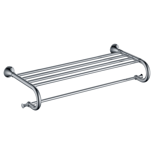 Double Bathroom Towel Rack Wall Mounted