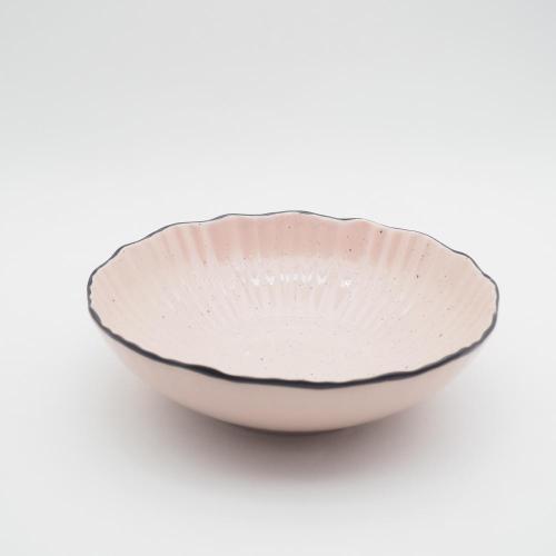 Conjunto de mesa de mesa de porcelana rosa