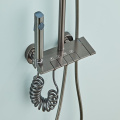 Hot and Cold Water Bath Tap Shower Set