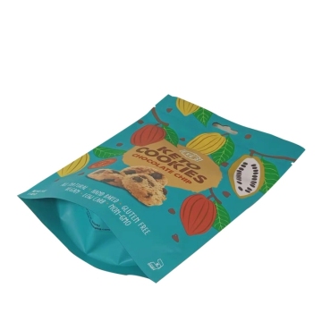 OEM Factory Ziplock Kraft Paper Standing Pouches for Food Packaging