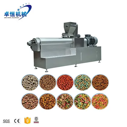 Automatic High Quality Pet Food and Fish Feed Processing Machines