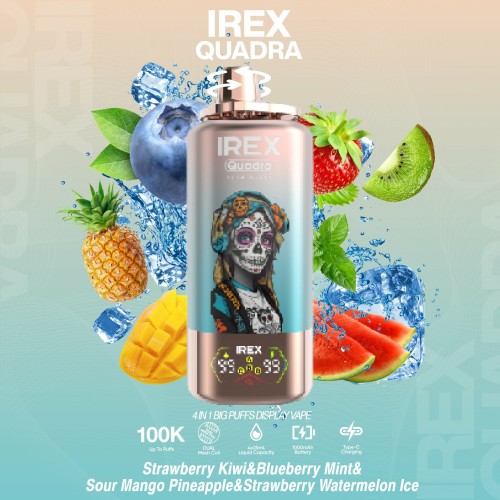 Tersedia IRex 4in1 100k puff vape