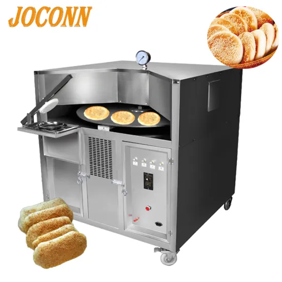 Commercial Tortilla Bread and Naan Baking Oven - Rotary Shaobing Oven Machine