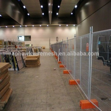hot dipped galvanized removable fence temporary fence