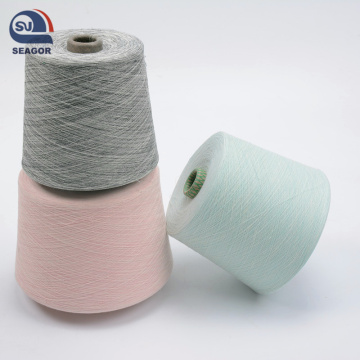 Polyester Oeko Tex100 Yarn pour le tricot et le tissage