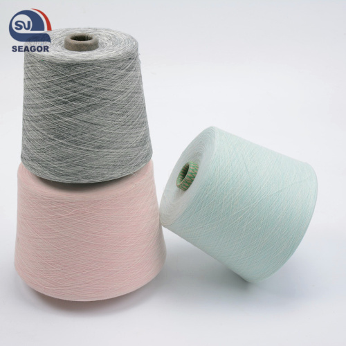 Poliéster oeko tex100 fios para tricô e tecelagem