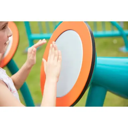 Outdoor Playground Hand Steel Drum Set - Musical Instruments Percussion