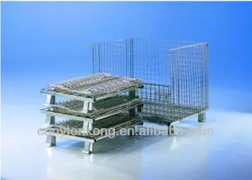 Foldable Storage Cage to Save Space (Slight Loading)