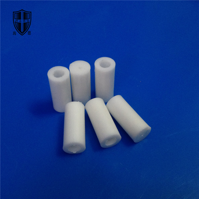 custom made Al2O3 alumine ceramic shaft sleeve tube