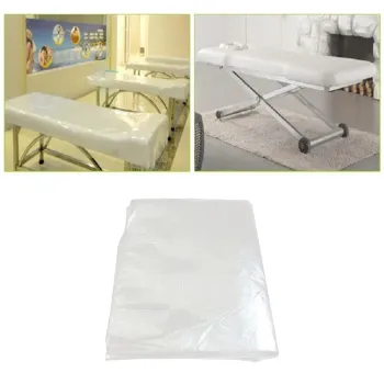 90 Pcs Spa Bed Sheets Disposable Massage Table Sheet Plastic Bed Cover Beauty Salon Sheets Supplies