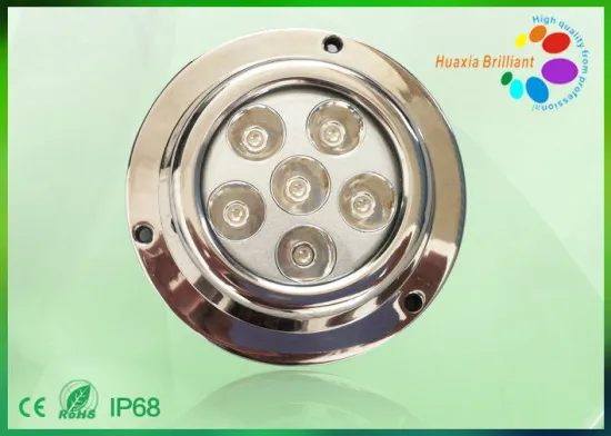 Ip68 Led Boat Lights With Remote Control , 18w Led Lamp