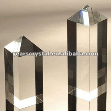 crystal blank block for custom laser engraving gift