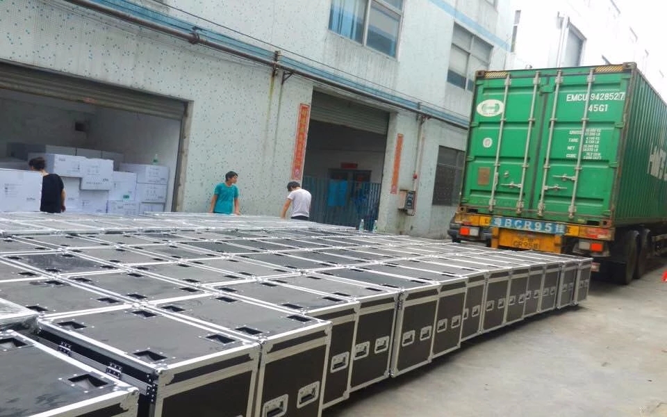 Led Wall loading container