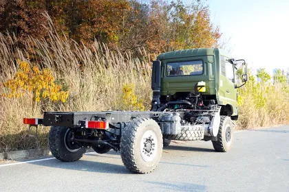 4x4 Off-Road Truck with 260 HP Diesel Engine and Cargo Chassis
