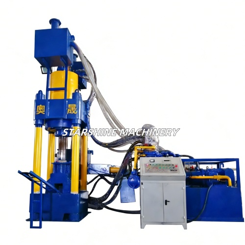 Pressa per trucioli metallici ad alta pressione per bricchettatrice