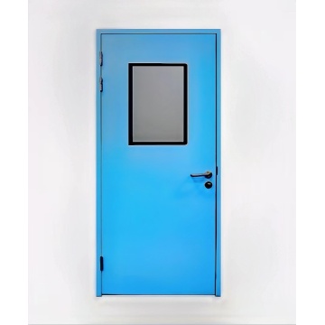 Laboratory aluminum airtight clean door single door