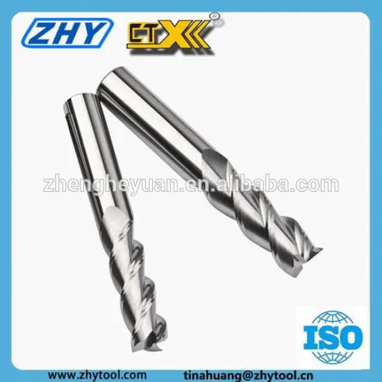 aluminum HRC50 milling end mill cutter sizes