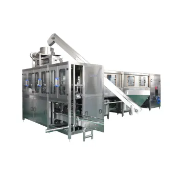 5 Gallon Water Washing-Filling-Capping Bottling Machine