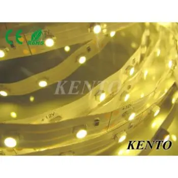 2013NEW! 12V SMD3528 Waterproof Yellow Led Strip Lights,240pcs/meter