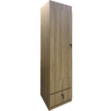 Marine Laminated HPL Locker with Single Door and 2 Drawers for Cabins
