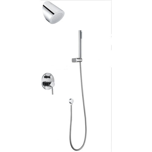 Round Concealed Shower Mixer