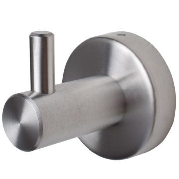 304 Stainless Steel Wall Hooks: Kitchen, Robe, and Bathroom Self-Adhesive Coat and Towel Hangers with Anti-Skid and Heavy-Duty Design