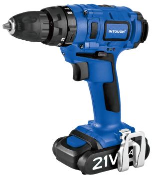 Intough 21v Power Tool Set: Mini Mini 20V/21V Pemandu Latihan &amp; Impak Tanpa Kord
