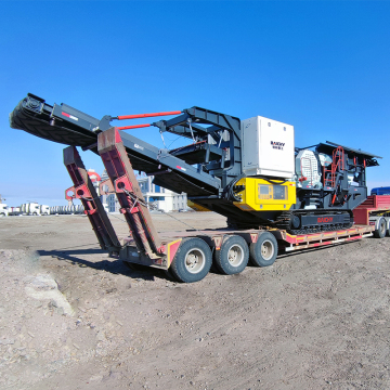Crawler Vibration Screen Tragbarer Steinschleifer Mobile Mobile Crushing Station Mobile Crushing -Anlage zum Verkauf