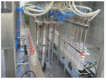 50 Ml- 5 L Automatic Edible Soybean Oil / Soy Sauce Filling Machine