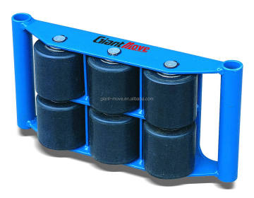 Giant-Move 6 Ton 6 Wheels Platform Cargo Trolley for Heavy Object Moving