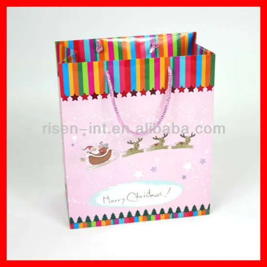 custom made christmas gift bag