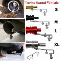 Aluminum car turbo whistle exhaust tail whistle