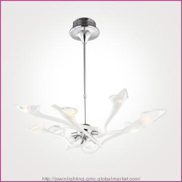 White Glass Pendant Light