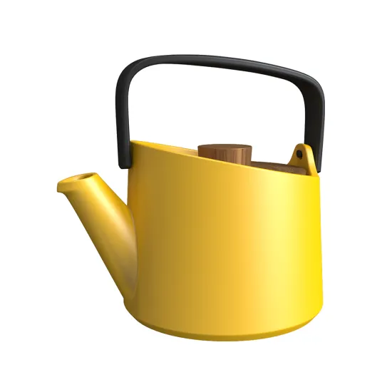 DHPO Portable Porcelain Teapot with Infuser Tea Set - Perfect Gift