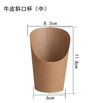 Disposable Kraft Snack Cups