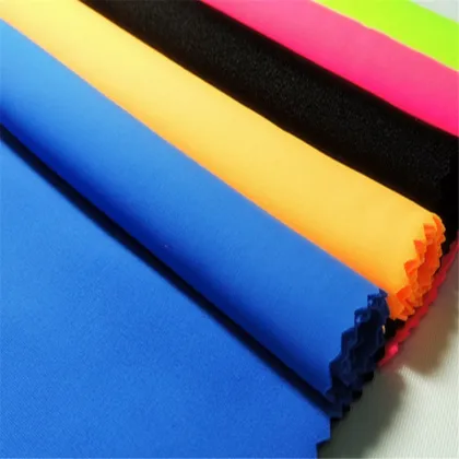 Popular fashion Plain swimsuit fabric for swim/garment/woman/man