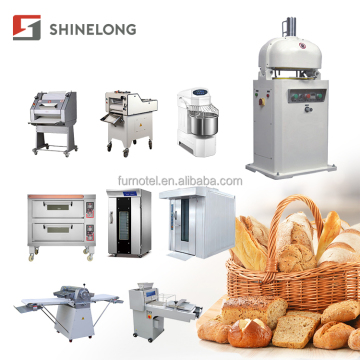 Commercial Dough Sheeter Divider Mixer Rotary Oven Bread Making Machine
