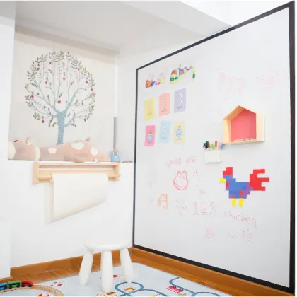 Magnetic Learn Board Projectable Whiteboard