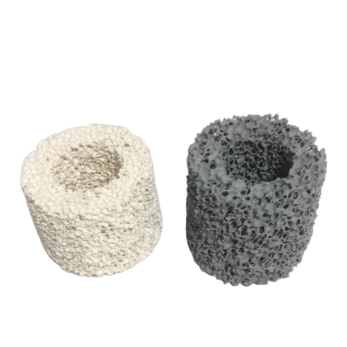 Material fotocatalítico cerámico de espuma ecológico