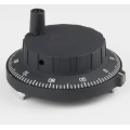 100 PPR Black Plastic Manual Rotary Pulse Generator