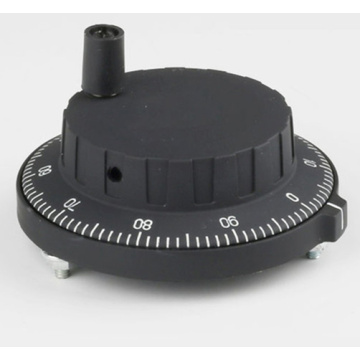 Générateur d&#39;impulsions rotatif manuel en plastique noir 100 PPR