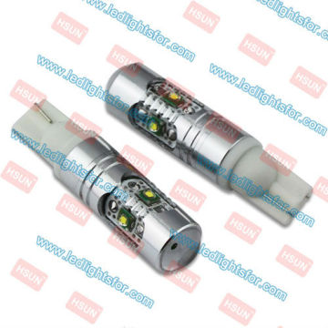 High power led t10 bulb car auto w5w pilot light 194 501 signal lamp for car