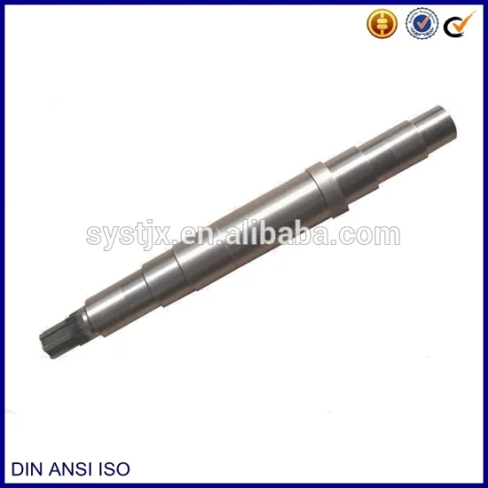 Chinese manufactory keyway squre head long solid shaft