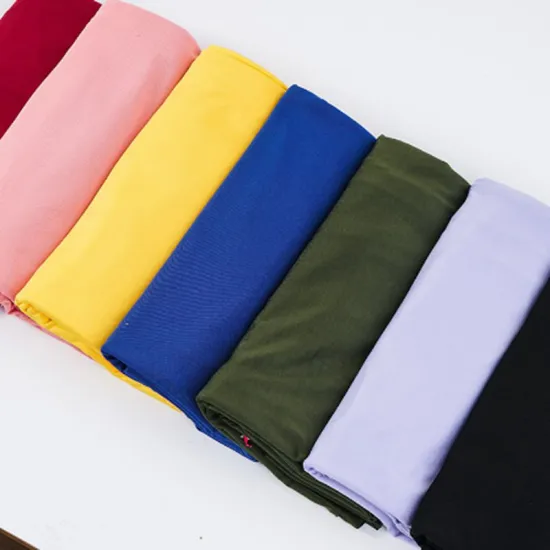 Polyester Stretch Fabric Four-Way Jersey Fabric For Sewing Dress 50x175cm/Piece TJ0535