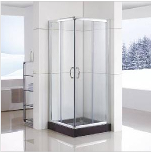 Pivot Shower Door (WS-PS090) with Double-Side Easy Clean Nano Coating
